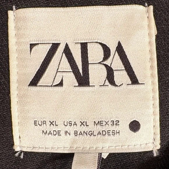 Zara Women's Black Denim Mini Dress - Picture 5 of 11